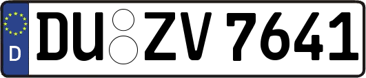 DU-ZV7641