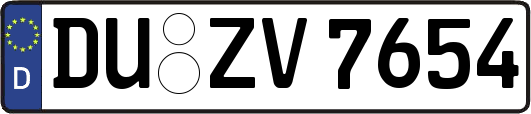 DU-ZV7654