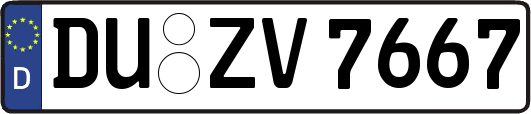 DU-ZV7667