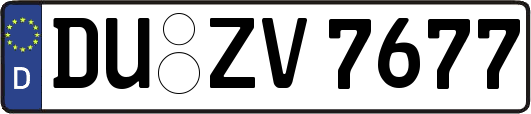 DU-ZV7677
