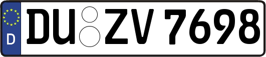 DU-ZV7698