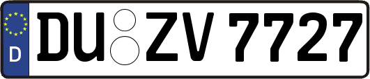 DU-ZV7727