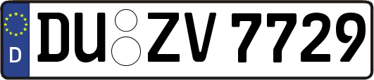DU-ZV7729