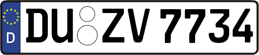 DU-ZV7734