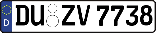DU-ZV7738