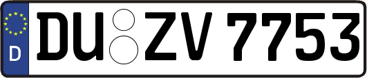 DU-ZV7753