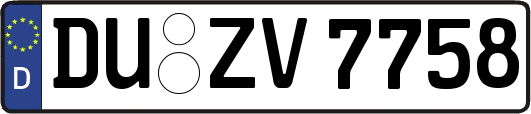 DU-ZV7758