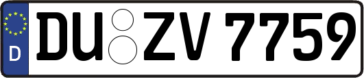 DU-ZV7759