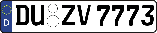 DU-ZV7773