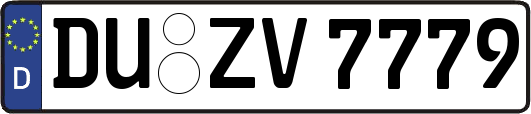 DU-ZV7779