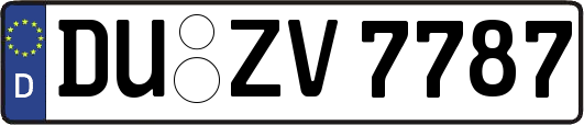 DU-ZV7787