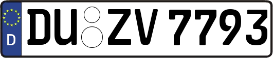 DU-ZV7793