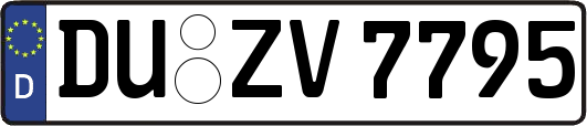 DU-ZV7795