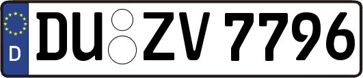 DU-ZV7796