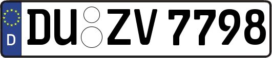 DU-ZV7798