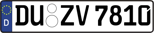 DU-ZV7810
