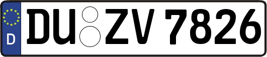 DU-ZV7826