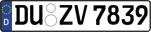 DU-ZV7839