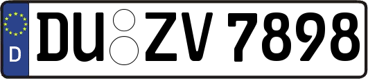 DU-ZV7898