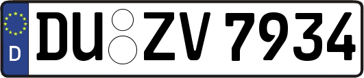 DU-ZV7934