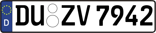 DU-ZV7942