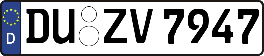 DU-ZV7947