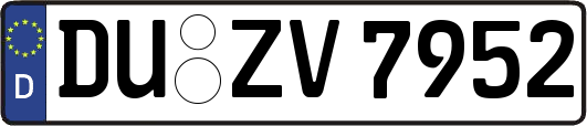 DU-ZV7952