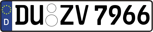 DU-ZV7966