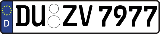 DU-ZV7977