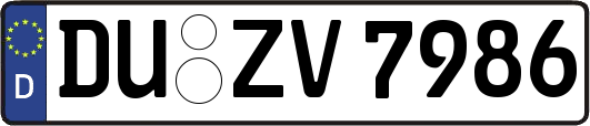 DU-ZV7986