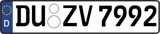 DU-ZV7992
