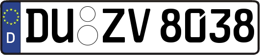 DU-ZV8038