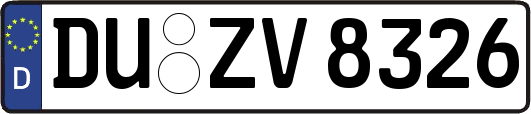 DU-ZV8326