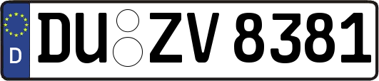 DU-ZV8381