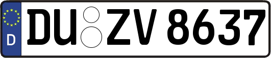 DU-ZV8637