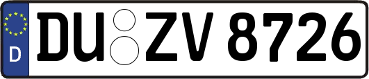 DU-ZV8726