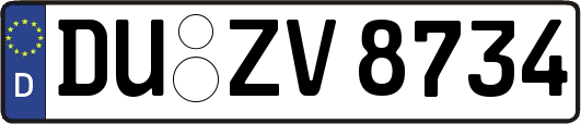 DU-ZV8734
