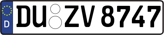 DU-ZV8747