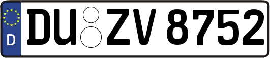 DU-ZV8752