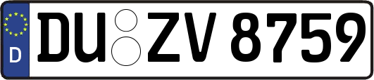 DU-ZV8759