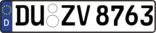 DU-ZV8763