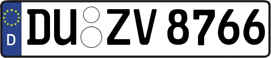 DU-ZV8766