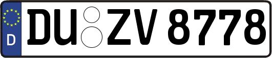 DU-ZV8778