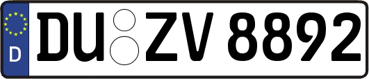 DU-ZV8892