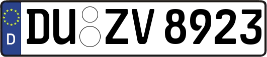 DU-ZV8923