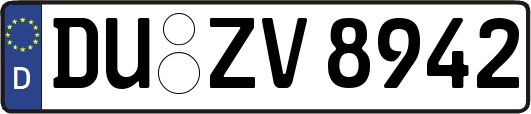 DU-ZV8942
