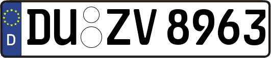 DU-ZV8963