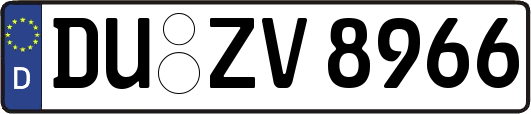 DU-ZV8966