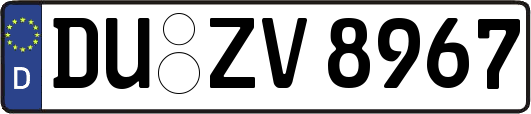 DU-ZV8967