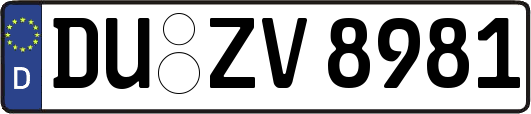 DU-ZV8981